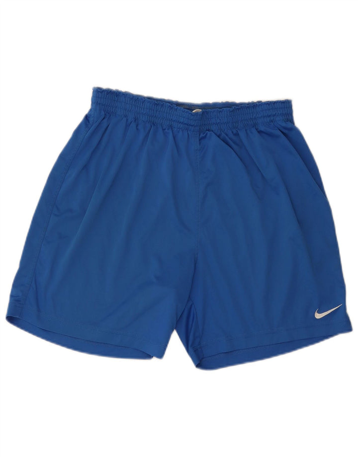 Pantaloni scurți sport Nike pentru bărbați, mari, albastru, poliester