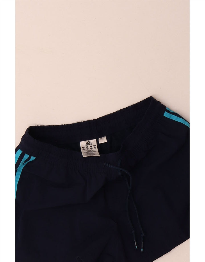 Pantaloni scurți sport ADIDAS pentru bărbați, poliester mediu bleumarin