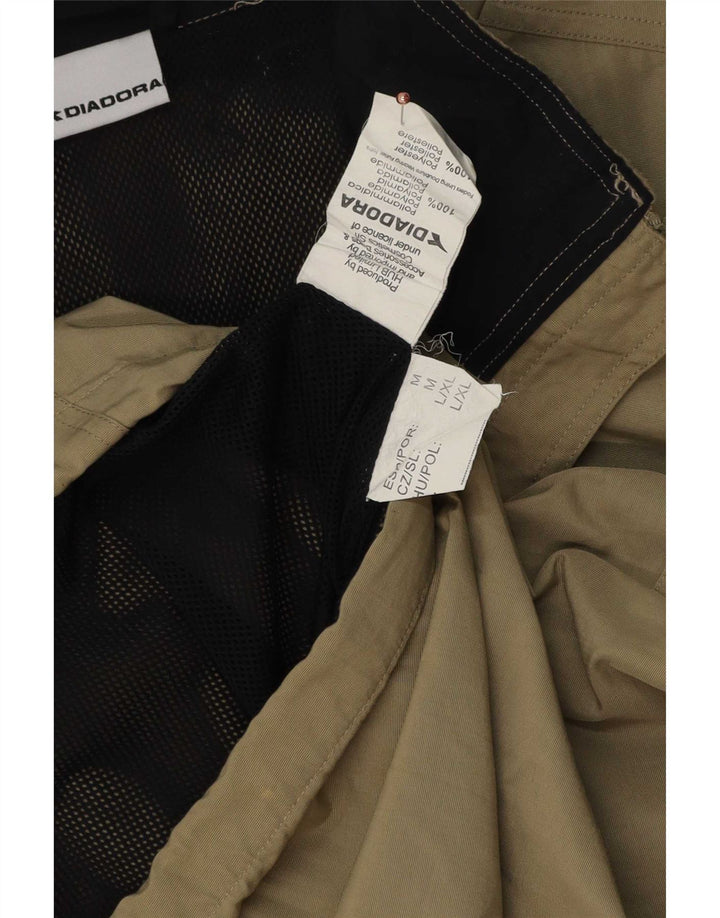 Jachetă de ploaie Diadora pentru bărbați UK 38 Medium Bej Poliamidă