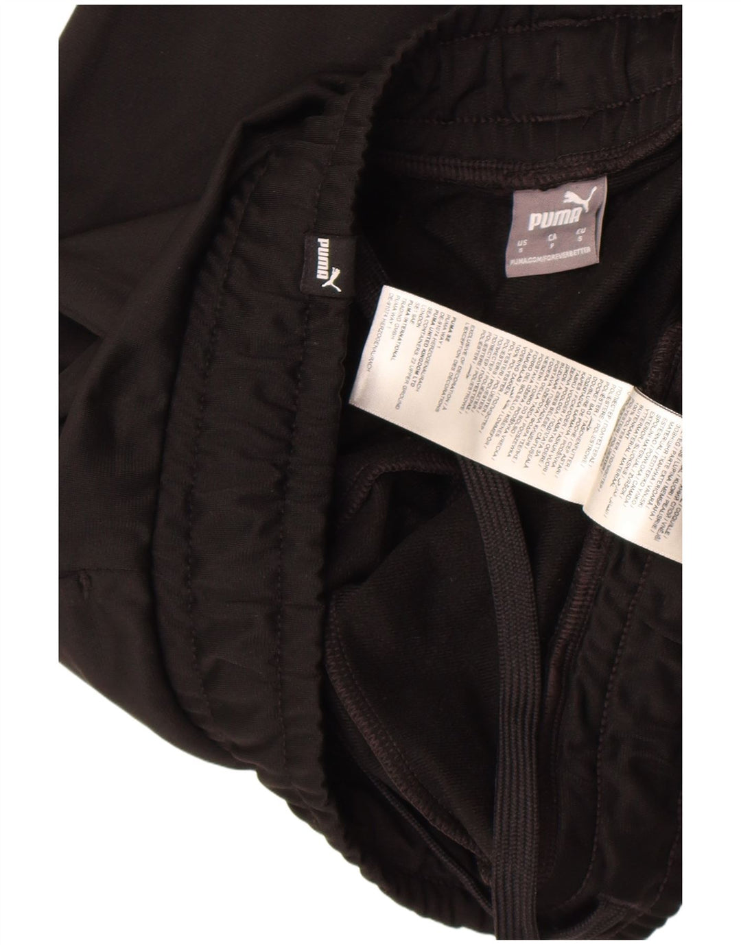 Pantaloni de trening Puma pentru femei UK 10 Poliester negru mic