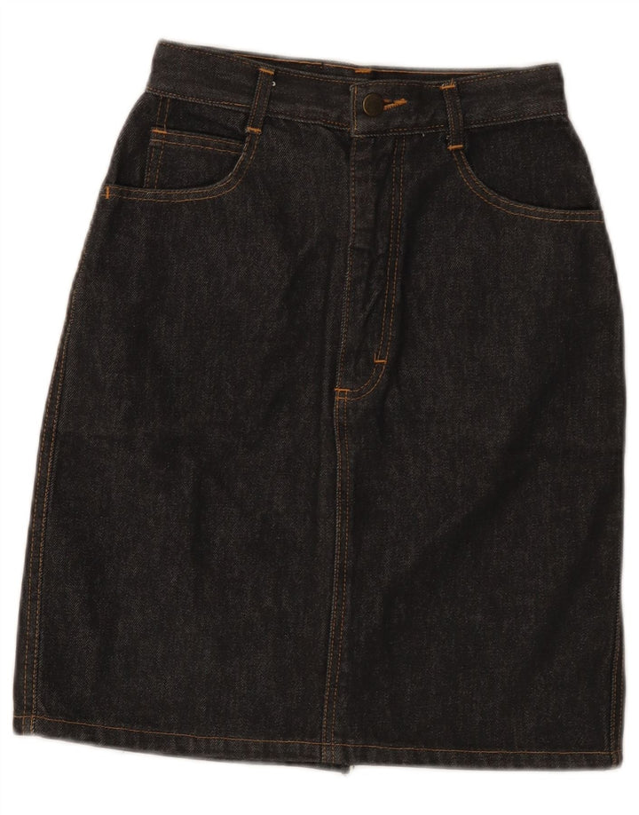 Fusta de blugi Kentucky pentru femei W26 Small Black