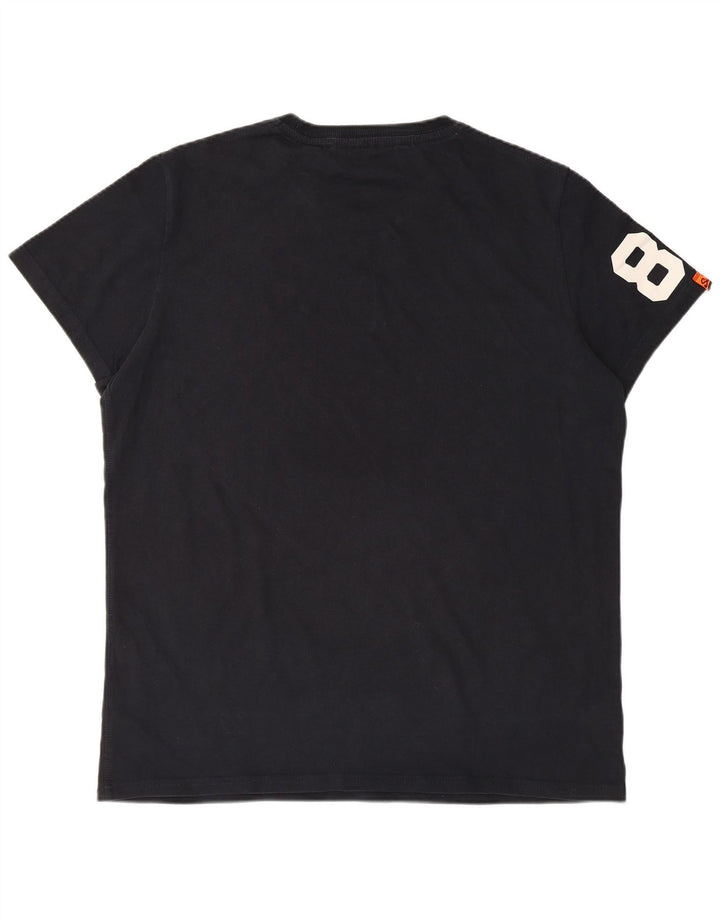 Tricou grafic pentru bărbați Superdry Top 2XL bumbac negru