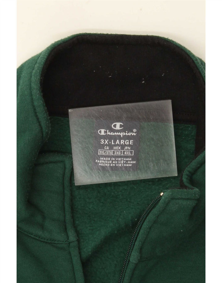 Jachetă de trening pentru bărbați Champion 3XL, verde, color block