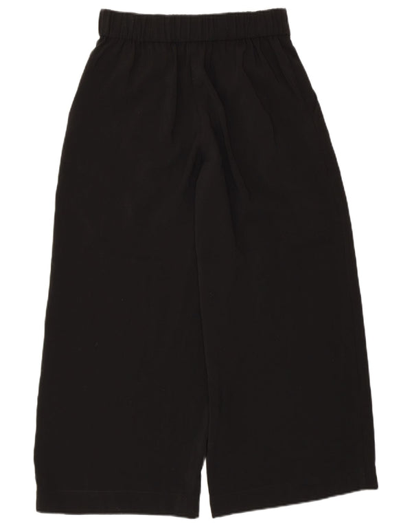 Pantaloni Capri Trafaluc pentru femei ZARA XS W24 L22 Poliester negru