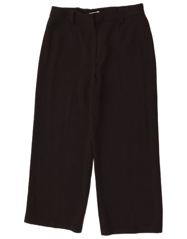 Pantaloni drepti pentru femei Marks & Spencer UK 18 XL W34 L30 Negru