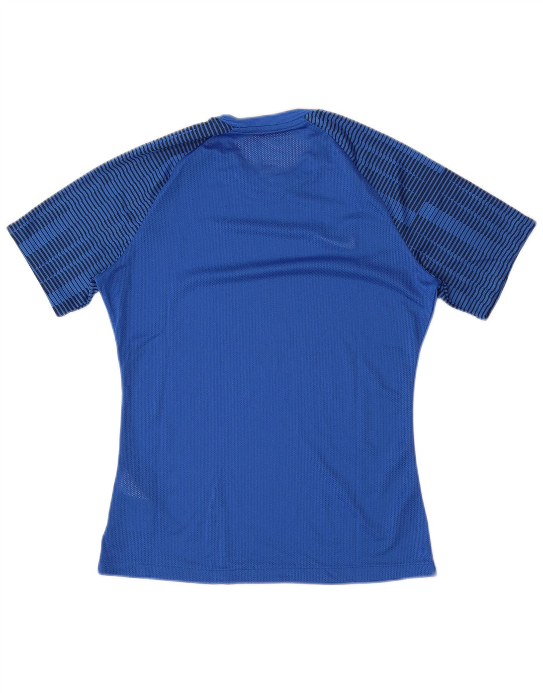 Tricou pentru bărbați Nike Dri Fit Slim Fit Top Poliester cu dungi albastre medii