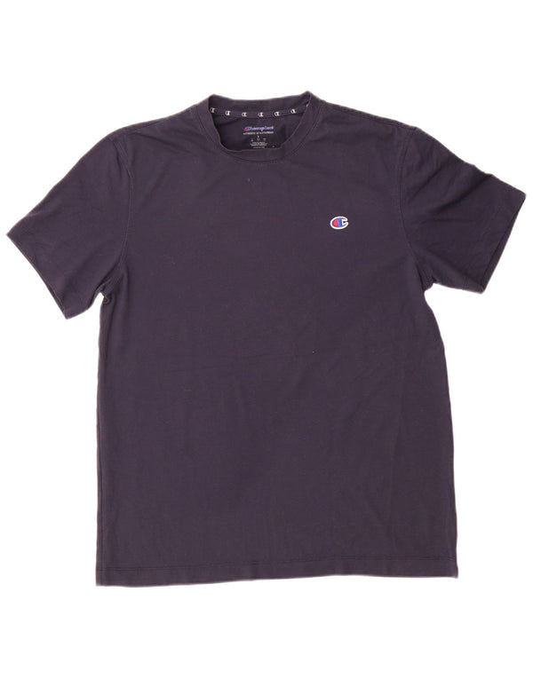 Tricou pentru bărbați Champion cu mânecă scurtă, cu croiala normală, mic, bleumarin