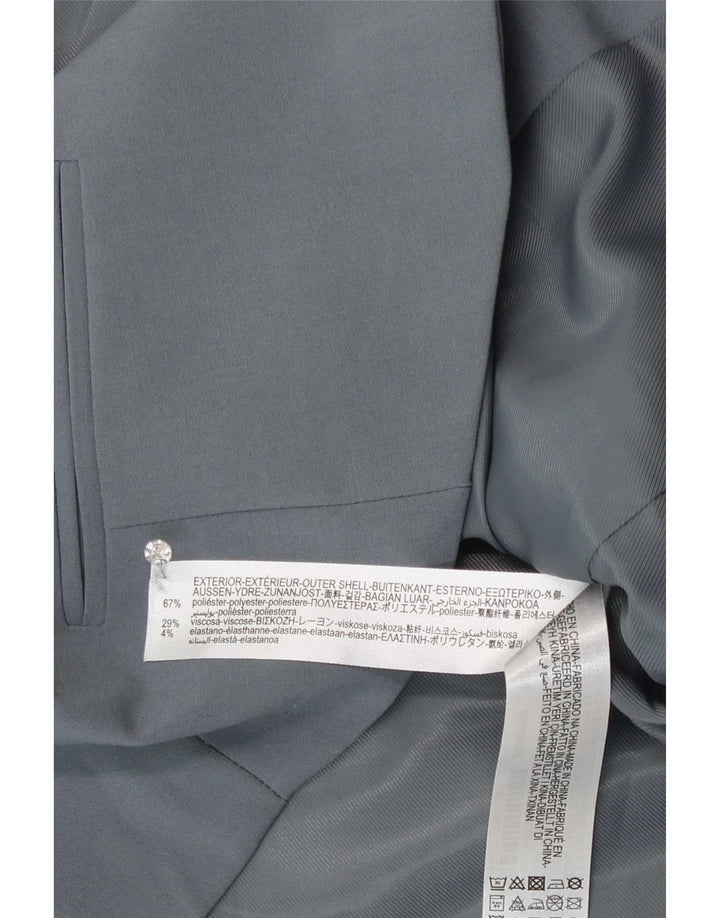 Vestă pentru femei Zara UK 12 Medium Gri Poliester