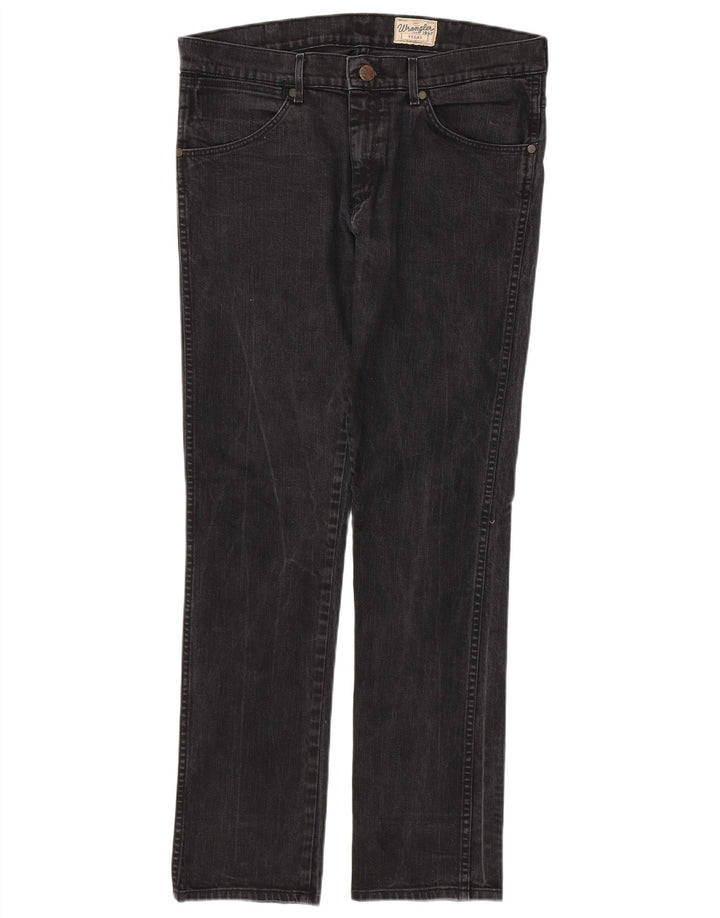Blugi skinny bărbați WRANGLER Vegas W36 L34 bumbac negru