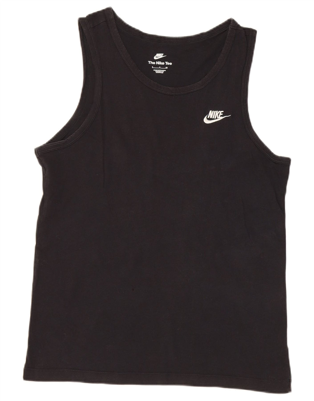 Vestă pentru bărbați Nike, mic, negru, bumbac
