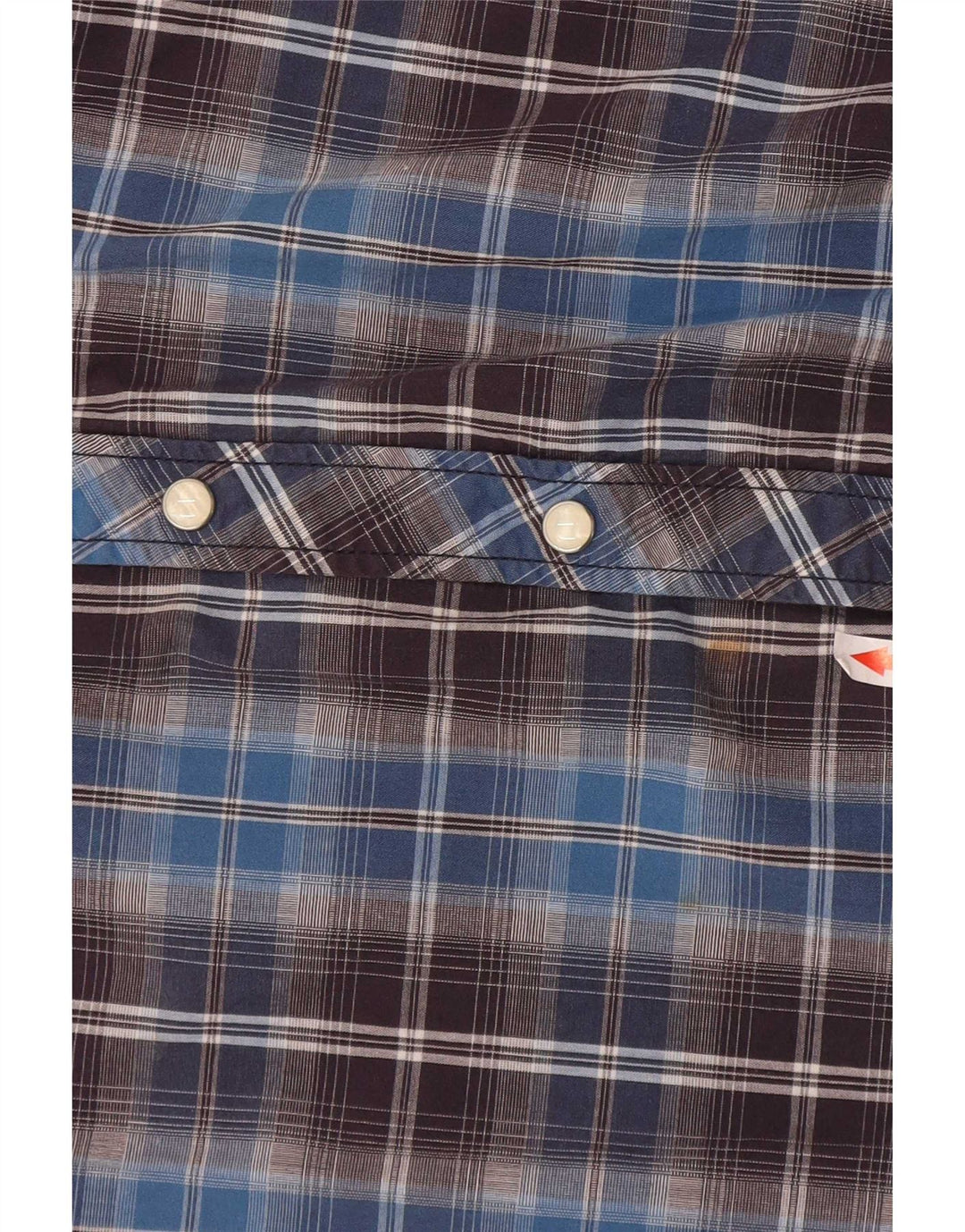 Cămașă Lee pentru bărbați, slim fit, mare, albastru, din bumbac
