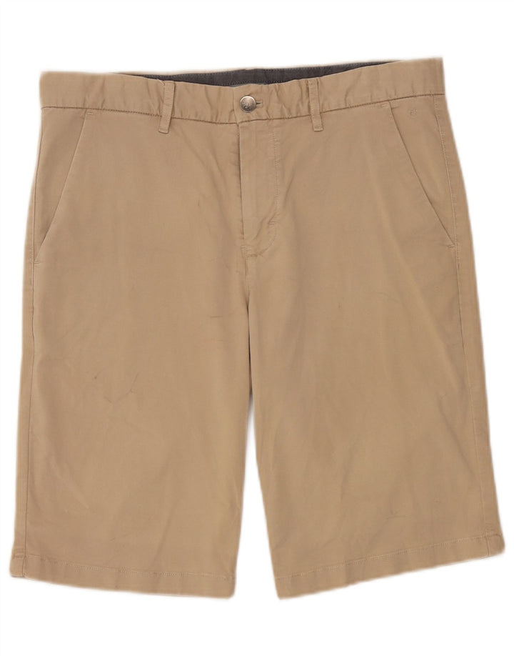 Pantaloni scurți chino Calvin Klein pentru bărbați W32, bumbac mediu bej