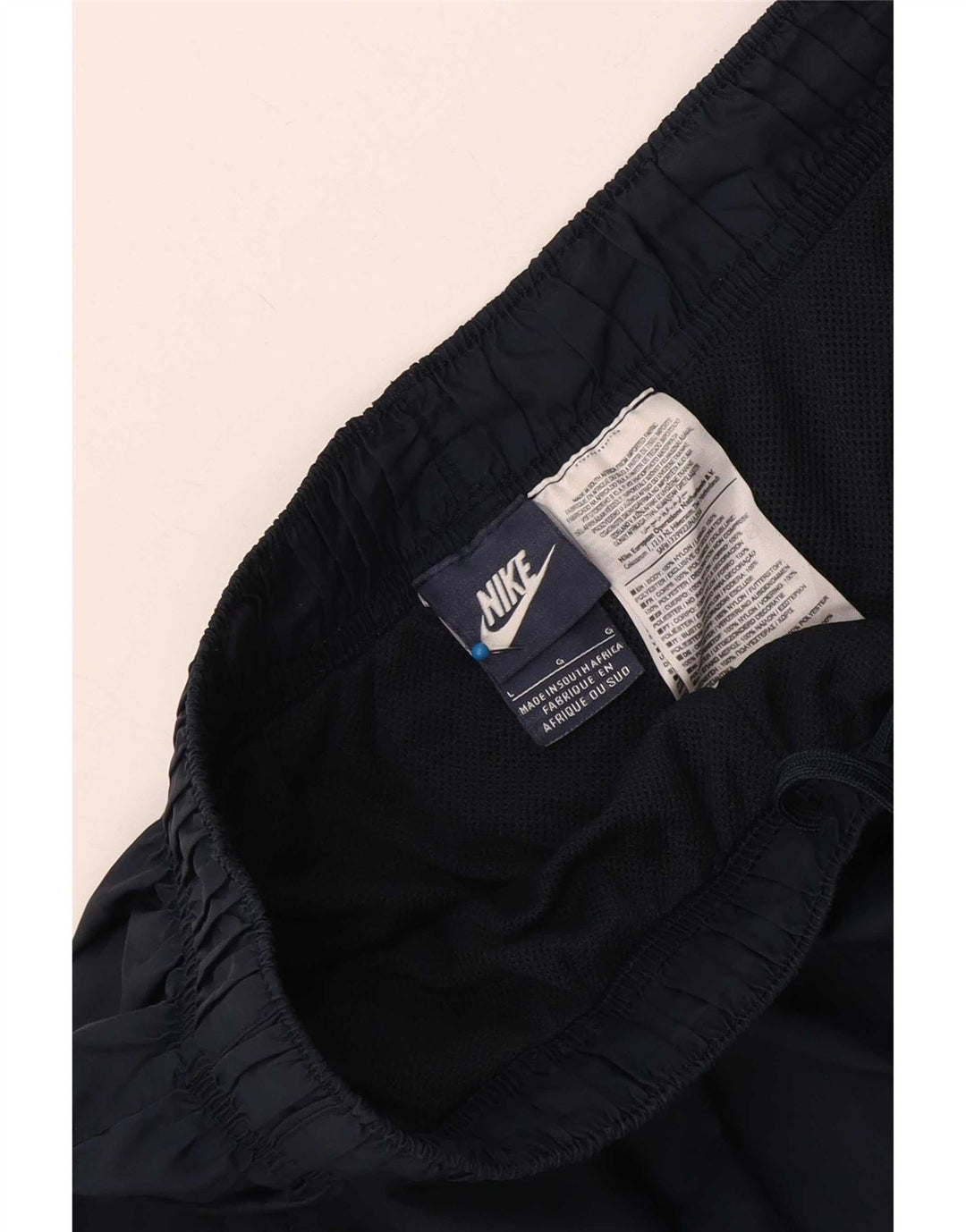 Pantaloni de trening Capri pentru bărbați Nike, mari, bleumarin, nailon color bloc