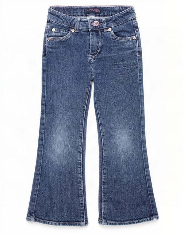 Blugi Evazați Fete Levi's 3-4 Ani L20 L15 Bumbac Albastru