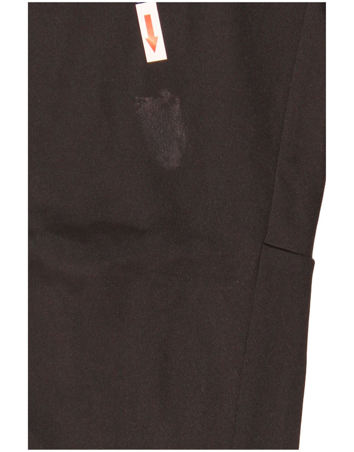 Pantaloni de trening Adidas baieti 13-14 ani poliester negru