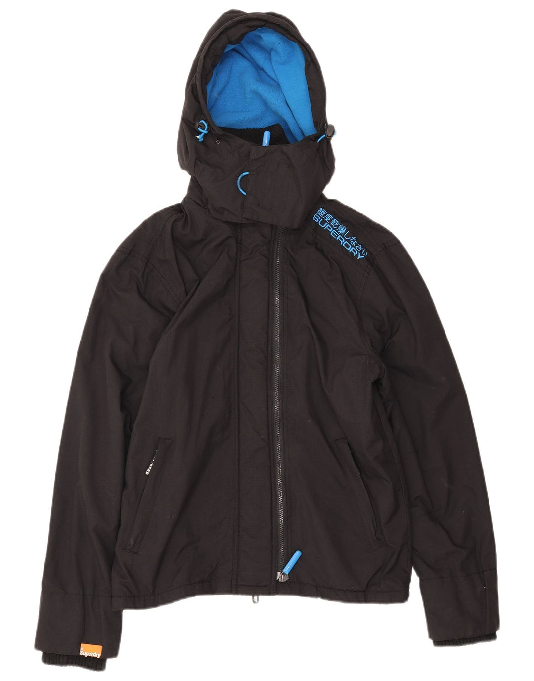Jachetă Windbreaker Superdry pentru femei UK 10 Small Black