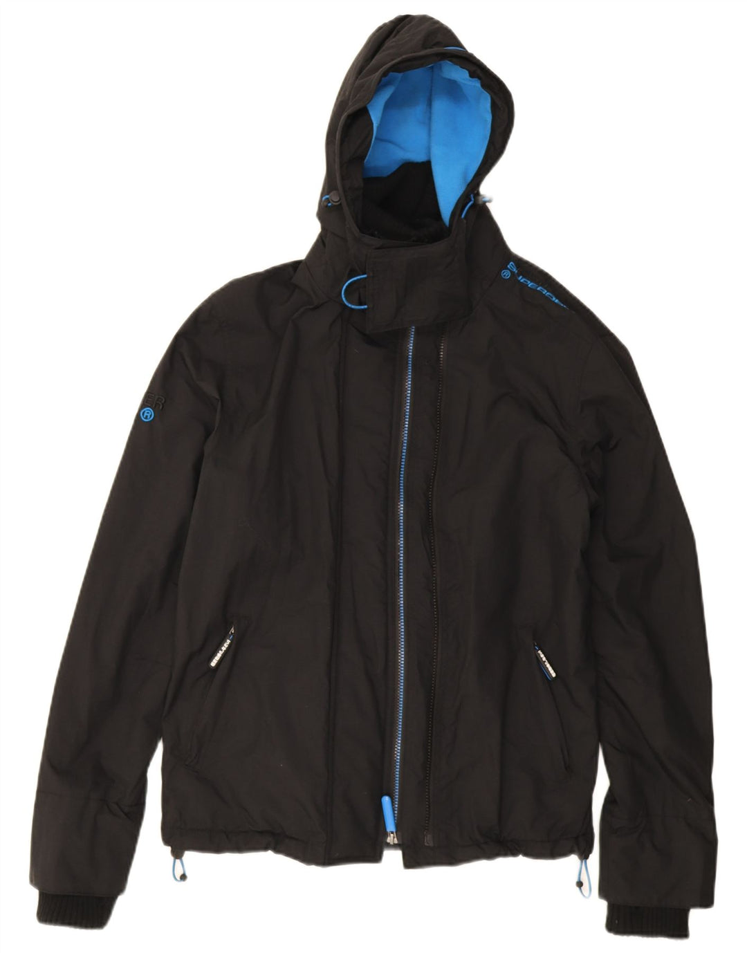 Jachetă Windcheater Graphic Windbreaker pentru bărbați Superdry UK 36 Small Black