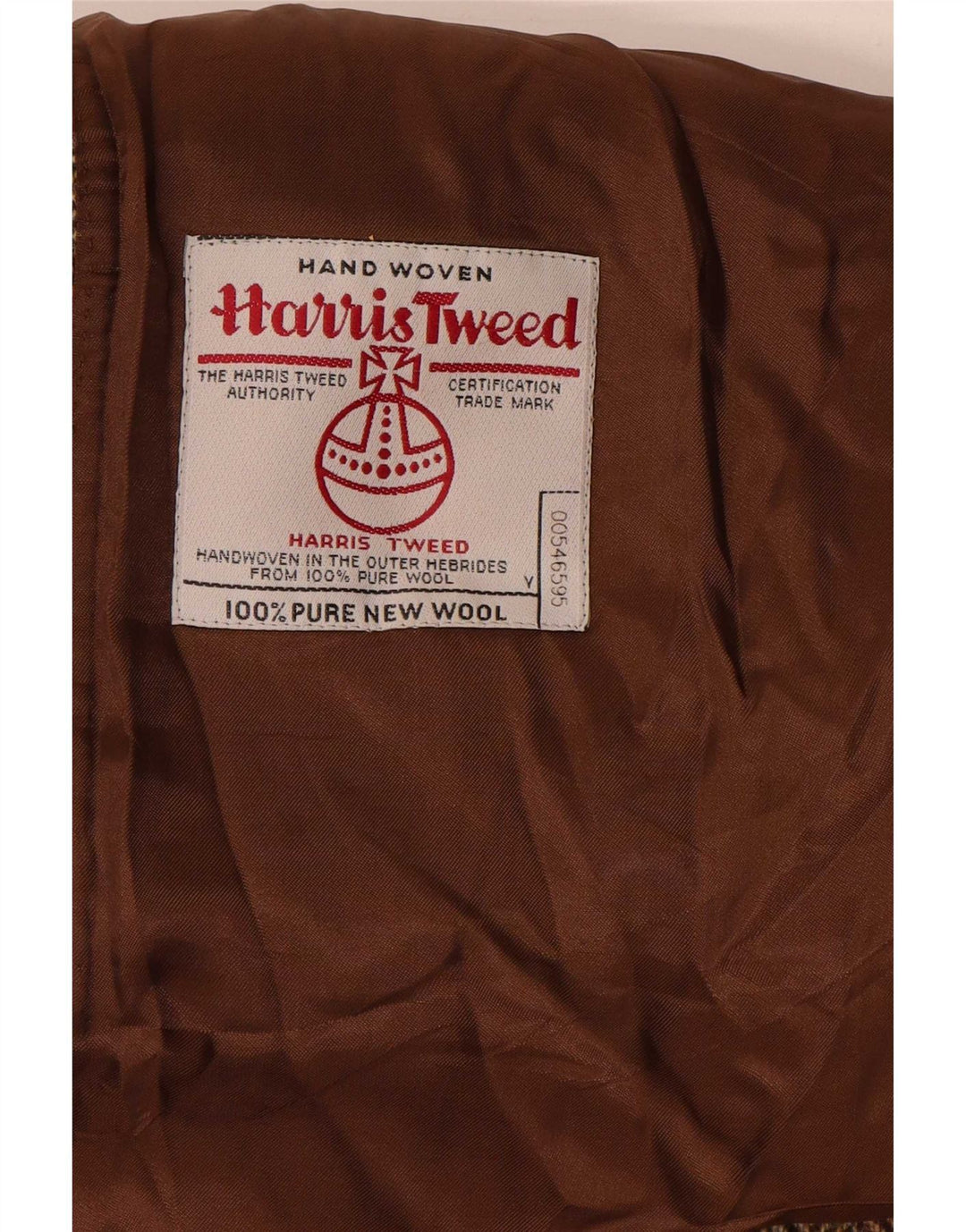 Jachetă pentru bărbați Harris Tweed UK 44 2XL Brown Herringbone Classic