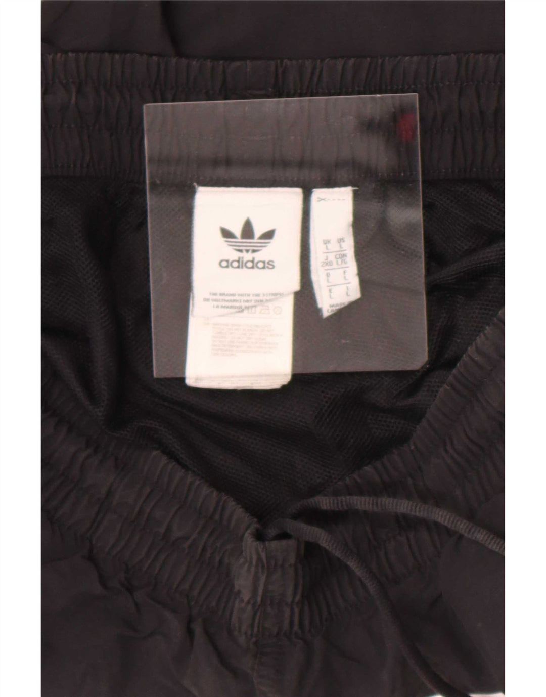 Pantaloni scurți sport pentru bărbați Adidas, mare, negru, nailon