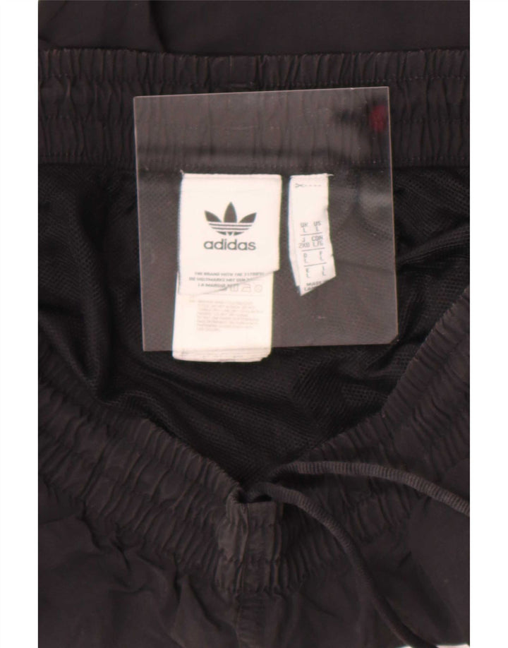 Pantaloni scurți sport pentru bărbați Adidas, mare, negru, nailon