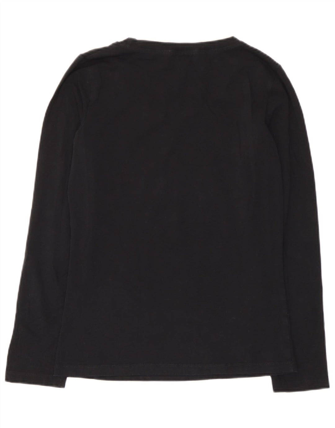Top grafic Moschino pentru femei cu mânecă lungă UK 12 Medium Black