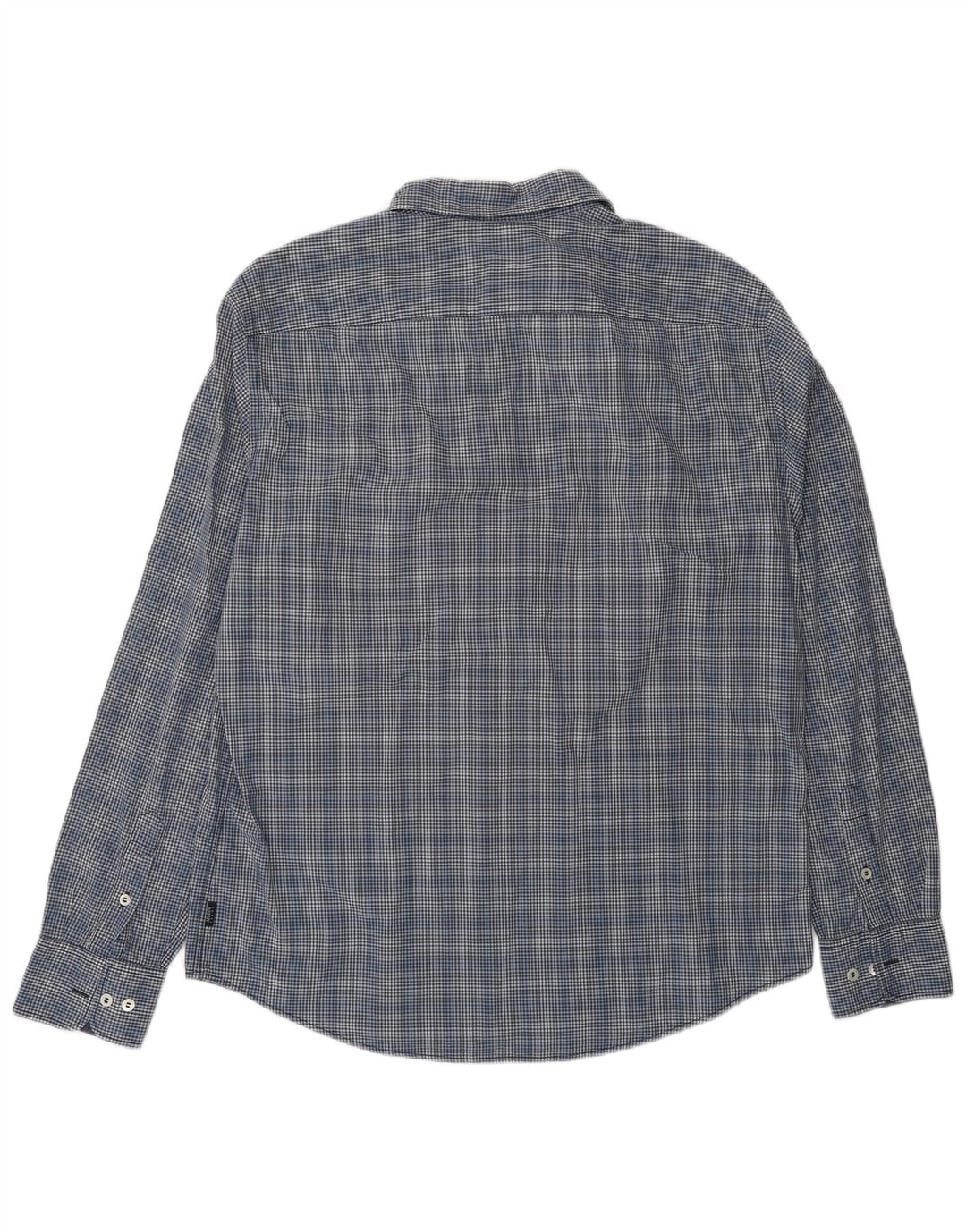 Cămașă pentru bărbați Armani Jeans XL, albastru marin Vichy