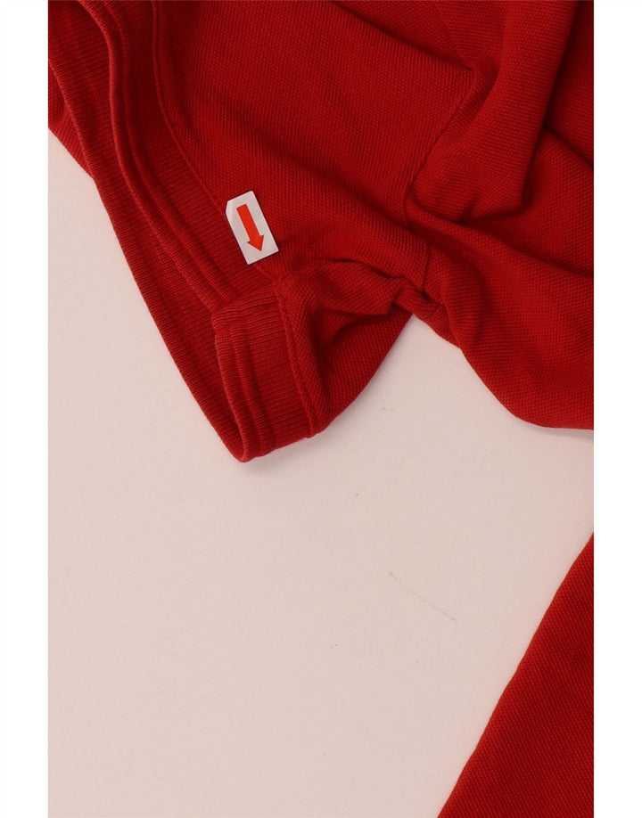 PENGUIN Mens Grant Fit T-Shirt Top Large Red Cotton