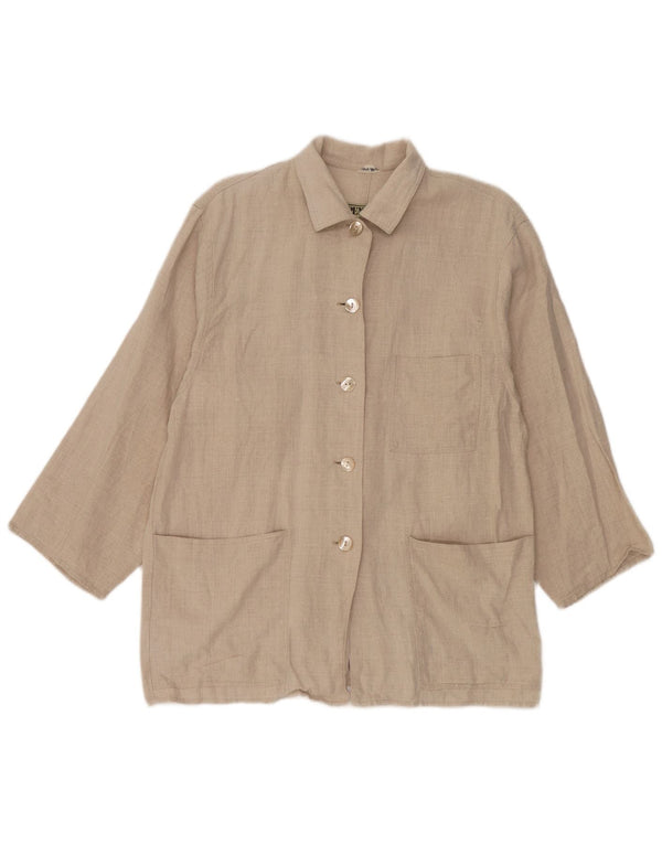 Jachetă utilitare supradimensionată pentru femei Penny Black IT 44 Medium Beige In