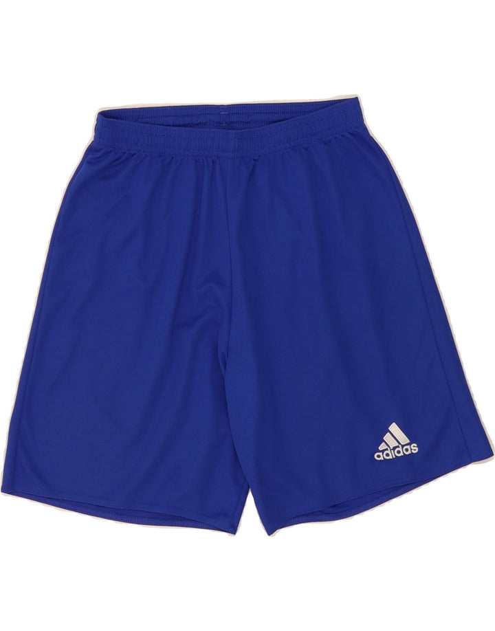 ADIDAS Mens Climalite Sport Shorts Small Blue Vintage Adidas and Second-Hand Adidas from Messina Hembry 