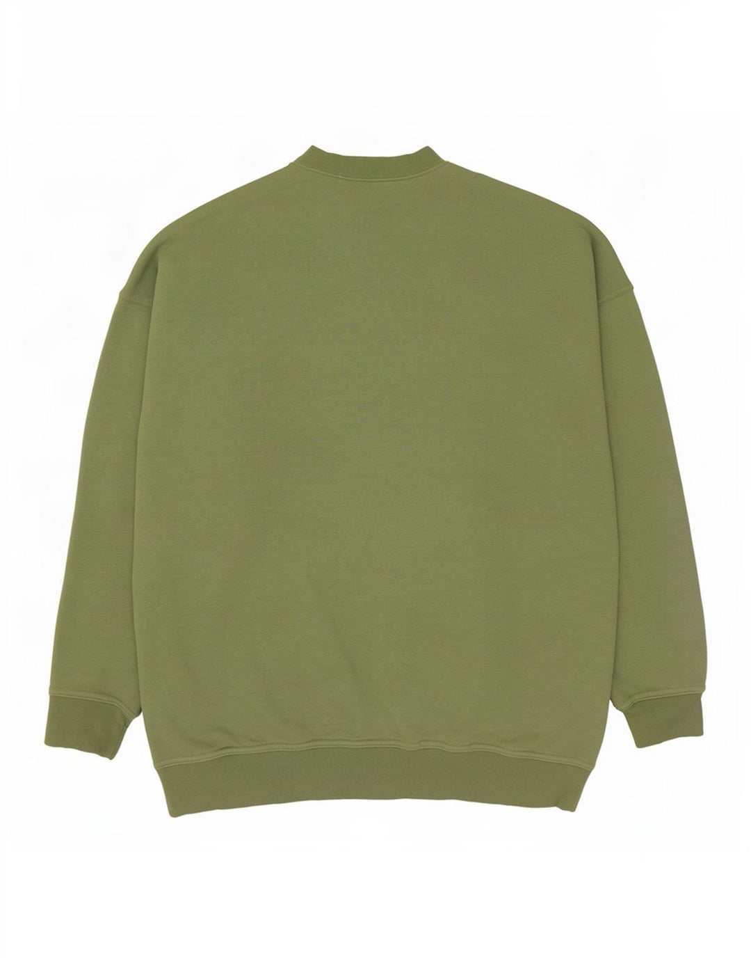 Hanorac Nike pentru bărbați, cu tăiere lejeră, pulover mic, verde, bumbac
