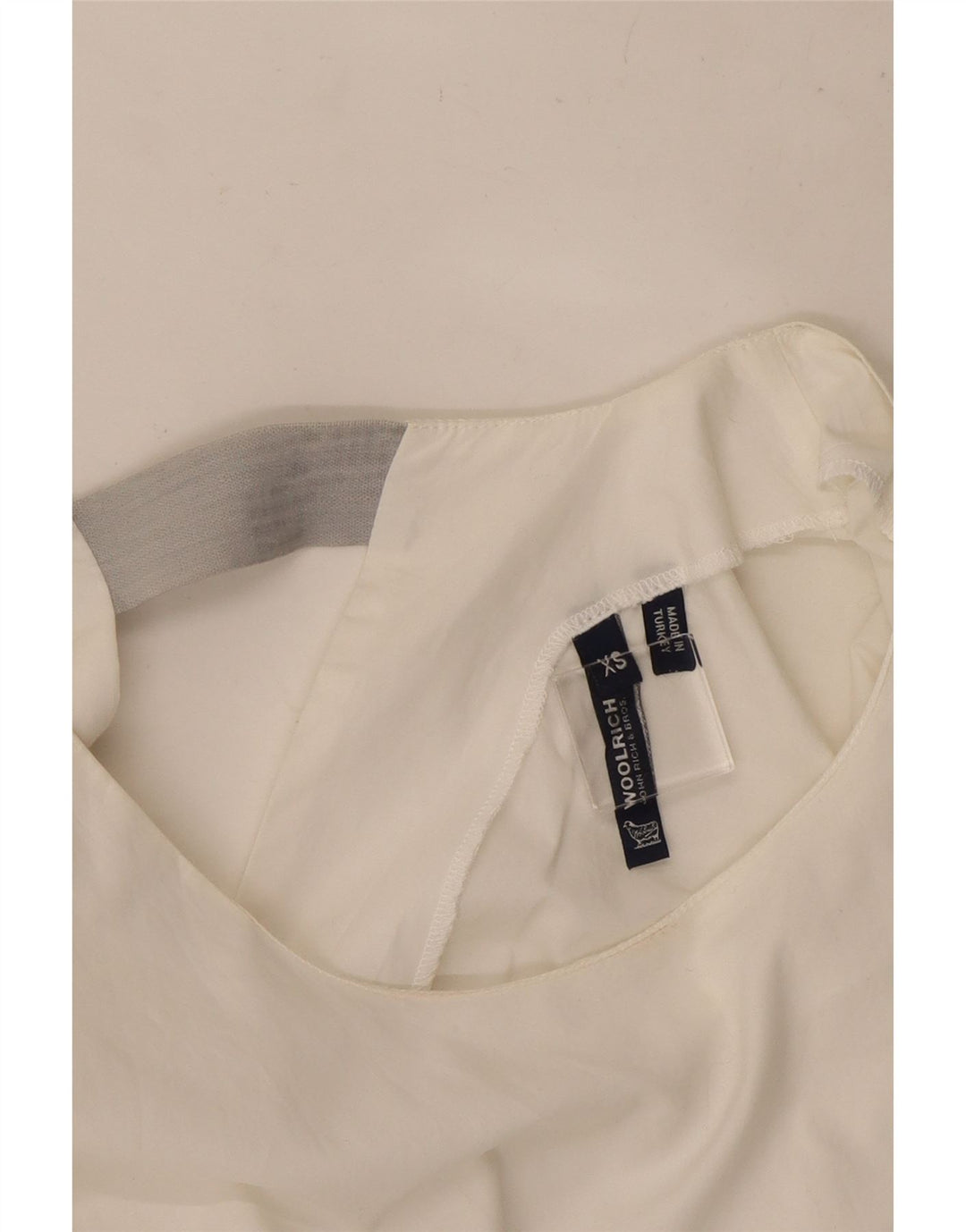 Woolrich Rochie oversize fără mâneci pentru femei UK 6 XS Alb