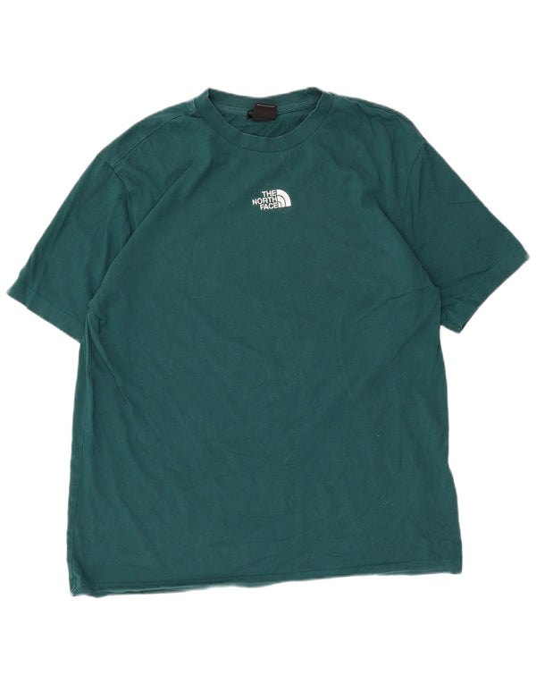 Tricou The North Face pentru femei Top UK 14 Medium Green Bumbac