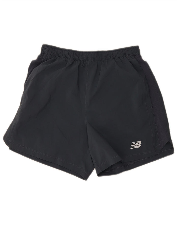 Pantaloni scurți sport New Balance pentru bărbați, gri mici