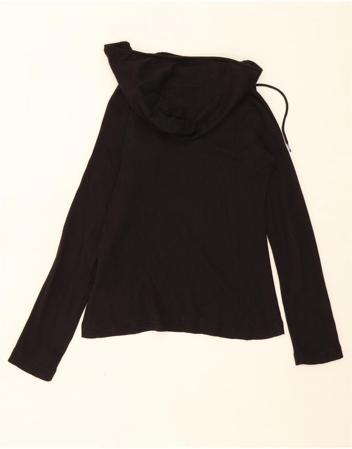 PUMA Womens Hoodie Jumper UK 10 Small  Black Vintage Puma and Second-Hand Puma from Messina Hembry 