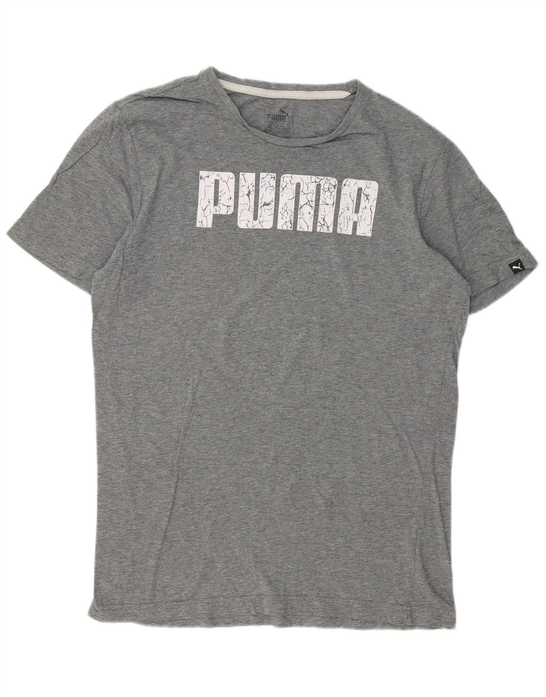 Tricou grafic PUMA pentru bărbați Top Medium Gri