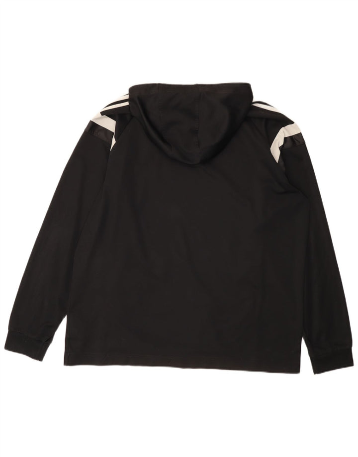 Pulover Adidas pentru bărbați, XL, negru, poliester color bloc