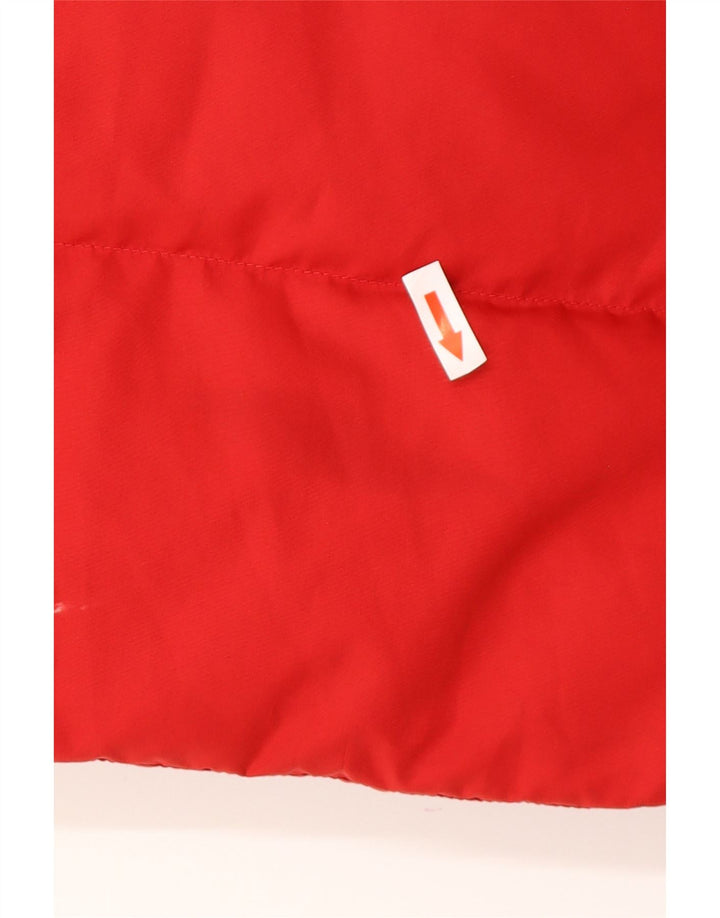 Jachetă căptușită cu glugă pentru femei Champion UK 14 Poliester roșu mediu