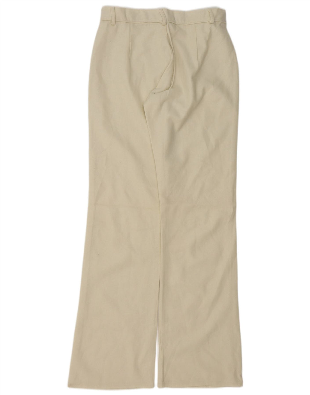 Pantaloni de damă Vintage Bootcut casual W30 L34 alb