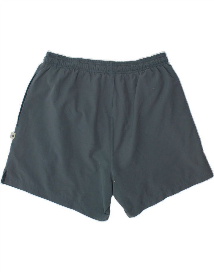 ADIDAS Mens Sport Shorts Large  Grey Polyester Vintage Adidas and Second-Hand Adidas from Messina Hembry 