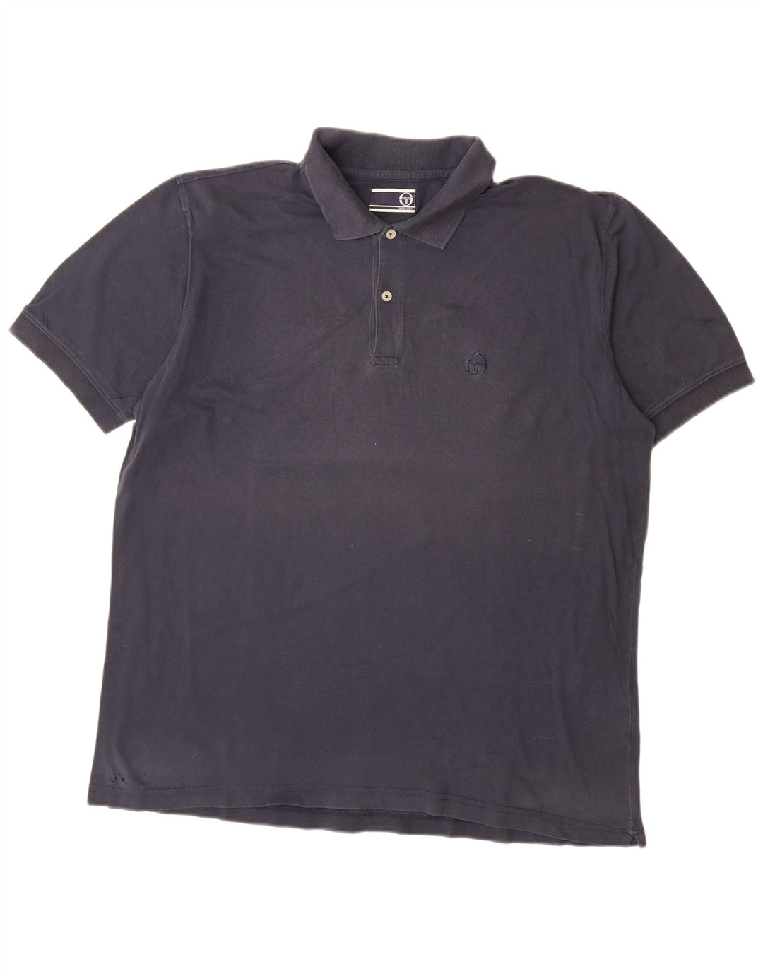 SERGIO TACCHINI Tricou Polo Bărbați IT 54 XL Bumbac Bleumarin