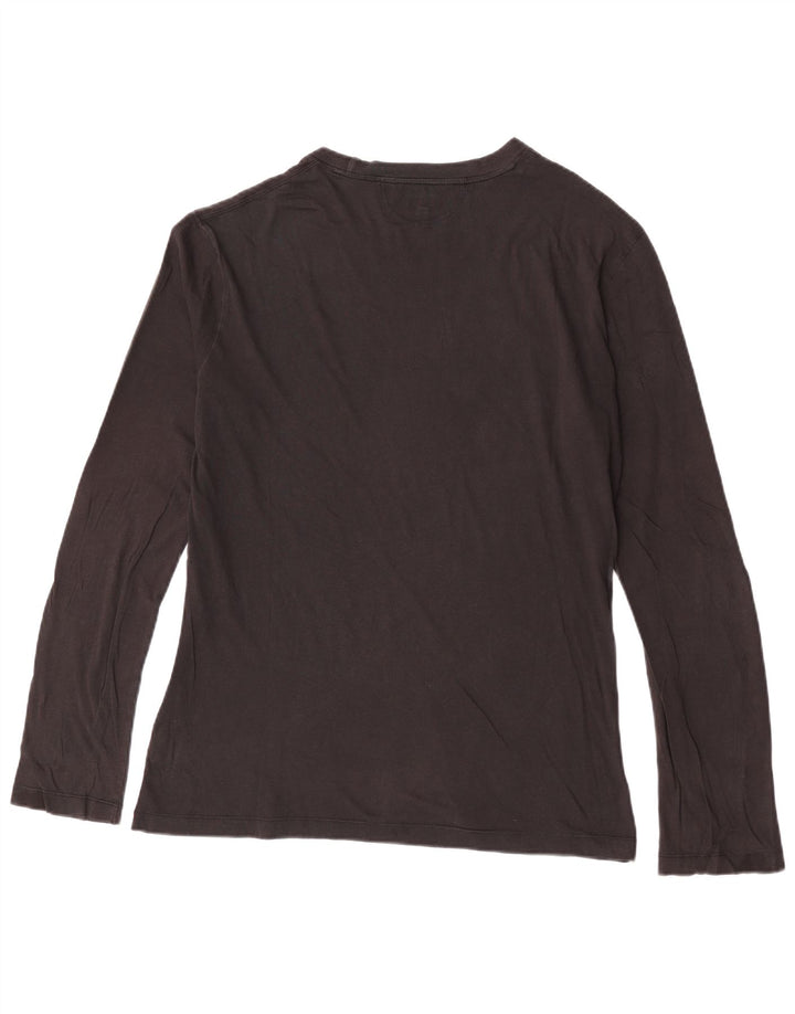 Armani Jeans Top pentru bărbați cu mânecă lungă XL negru