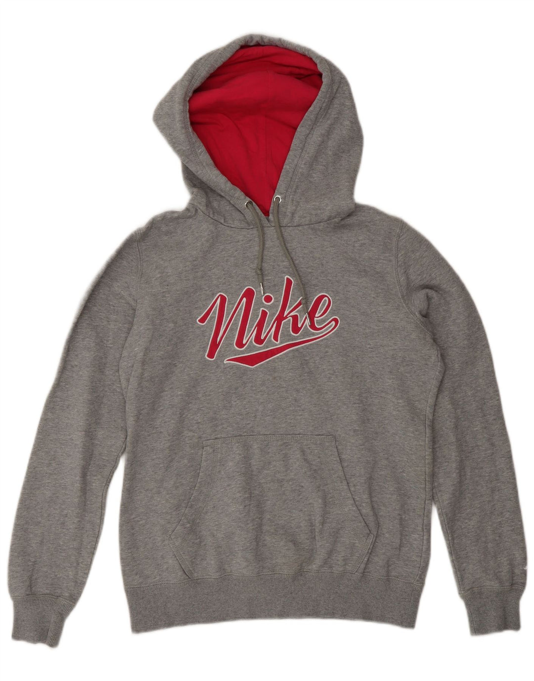 Pulover Nike Grafic pentru bărbați, bumbac, gri mediu