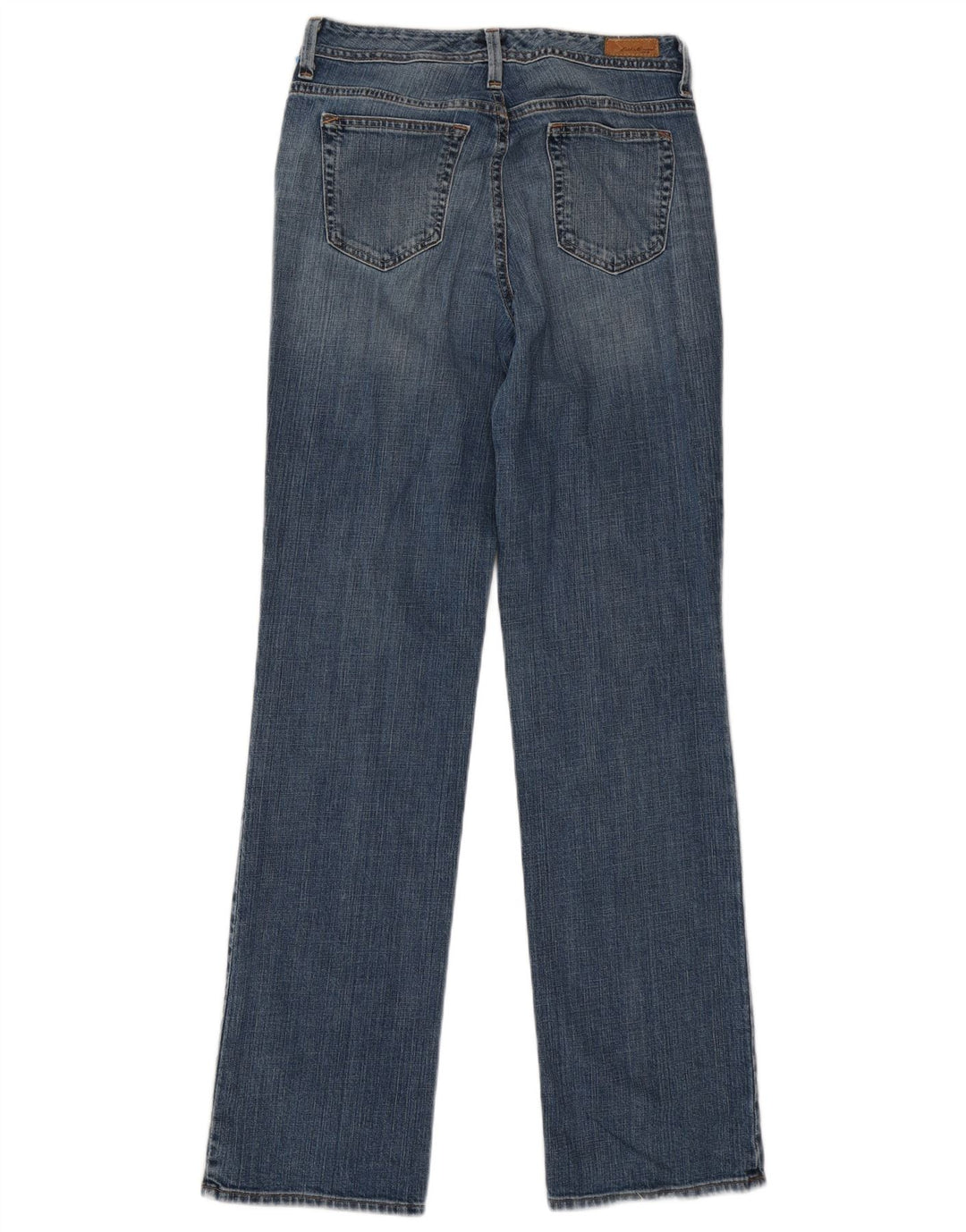 Blugi drepți pentru femei Eddie Bauer US 6 Medium W31 L34 Bumbac albastru