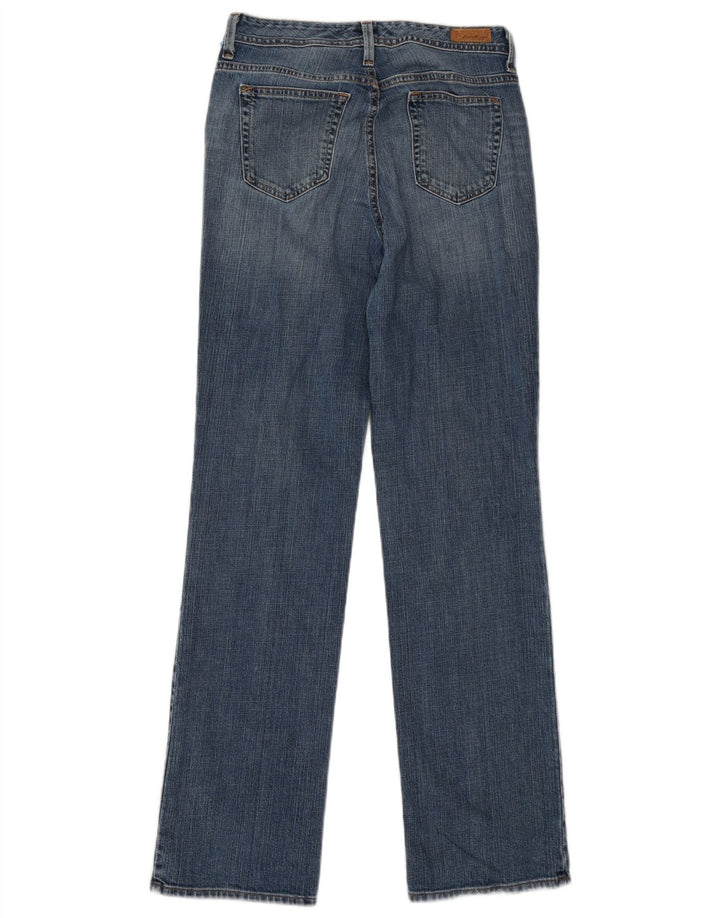 Blugi drepți pentru femei Eddie Bauer US 6 Medium W31 L34 Bumbac albastru