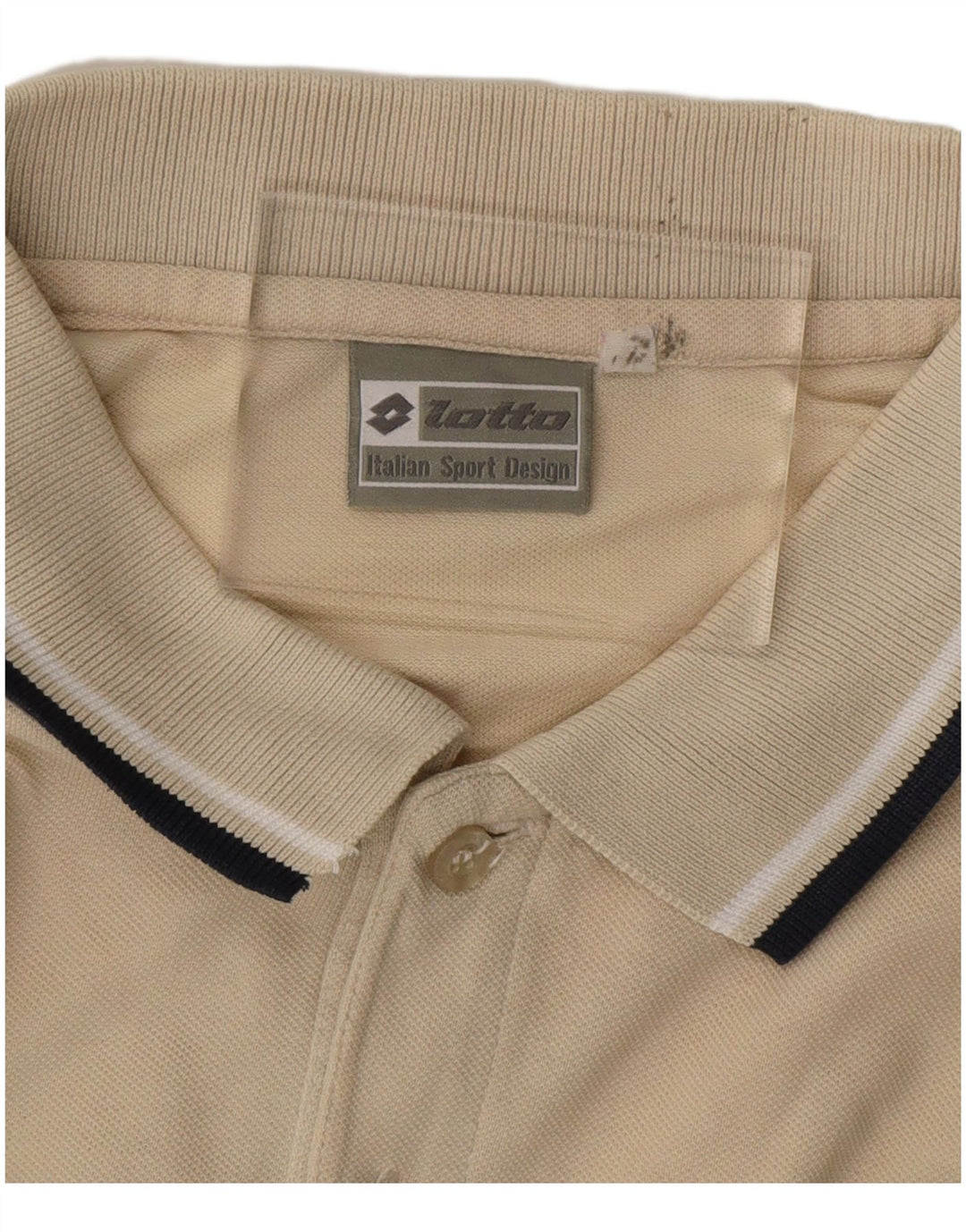 Tricou polo pentru bărbați LOTTO mare bej