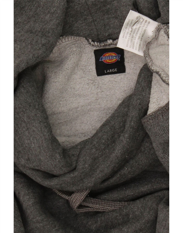 Pulover pentru femei Dickies UK 16, mare, gri bumbac