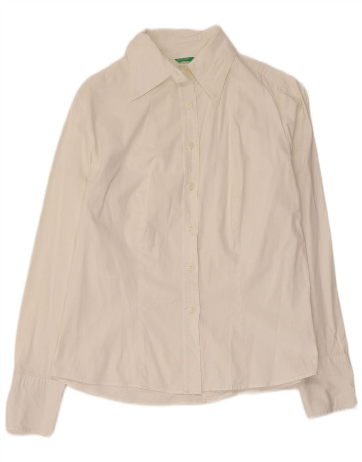 Cămașă Benetton pentru femei UK 14 Large White
