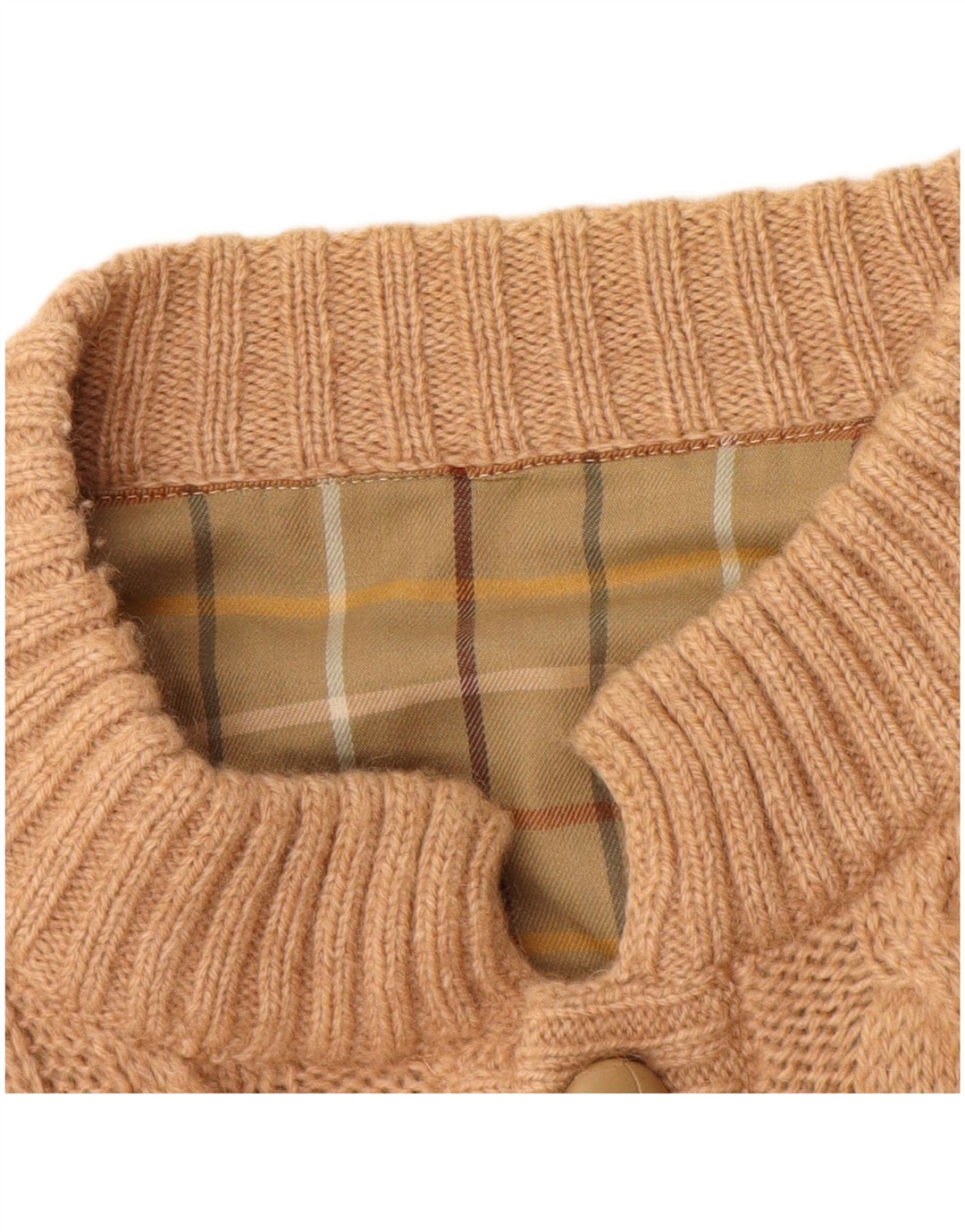 Cardigan Vintage pentru bărbați, mare, bej