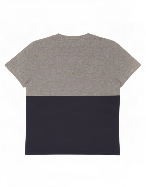 Tricou cu grafic Jack & Jones pentru bărbați Top XL, gri, bumbac color bloc