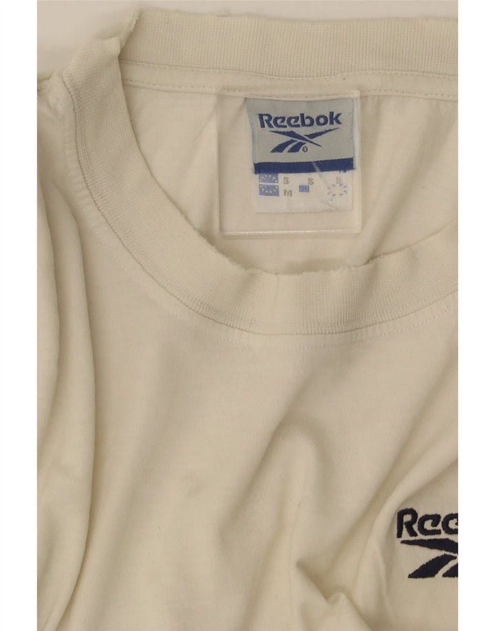 Tricou Loose Fit Reebok pentru bărbați Top mic alb
